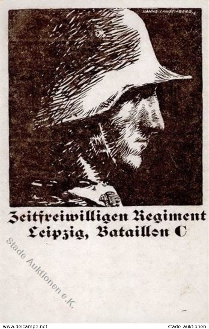 Weimarer Republik Leipzig (O7000) Freikorps Zeitfreiwilligen Regt. I-II - Storia