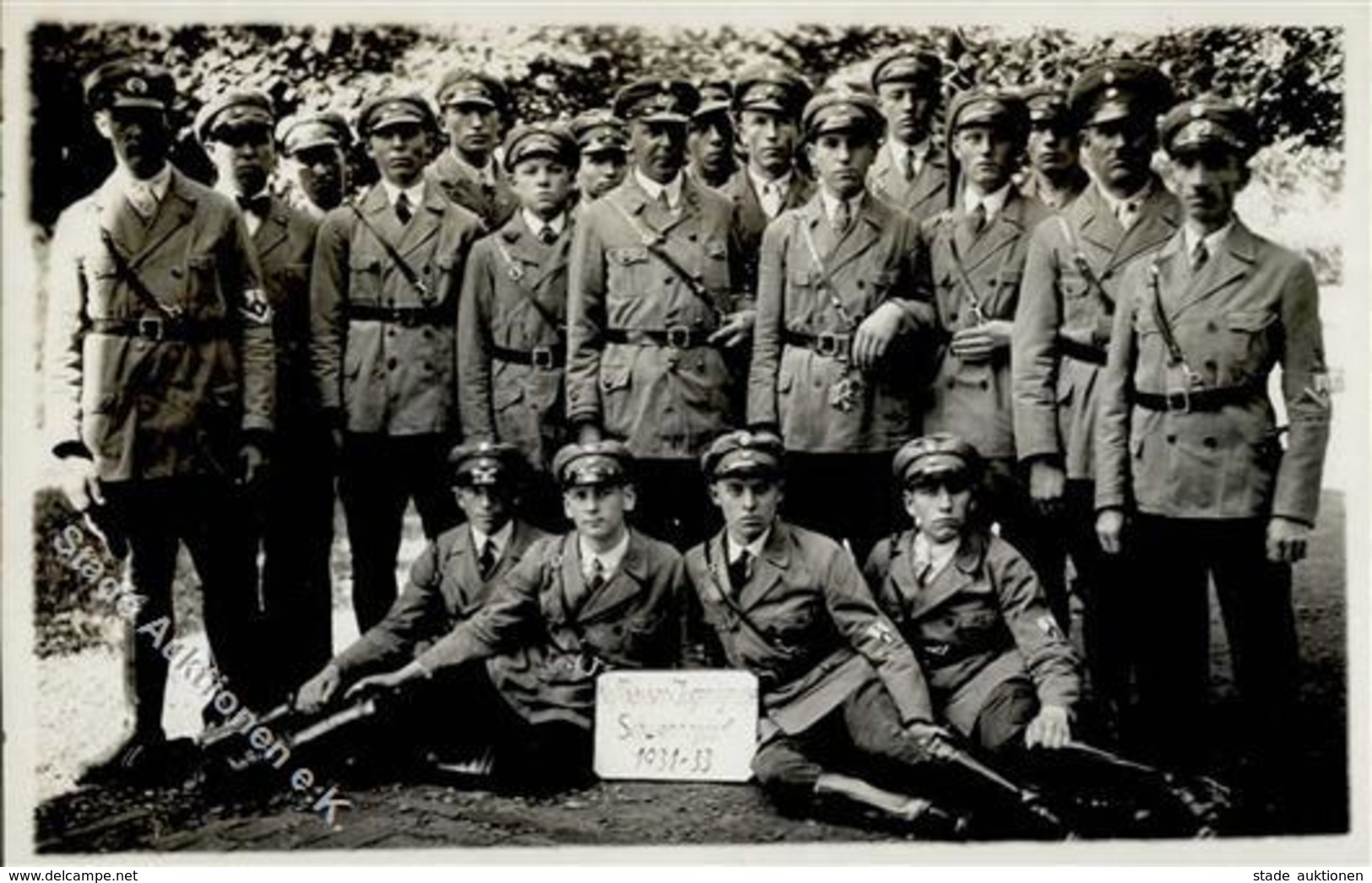 Weimarer Republik Schwenningdorf (4986) Kyffhäuser Jugendgruppe Foto AK I-II - Geschichte