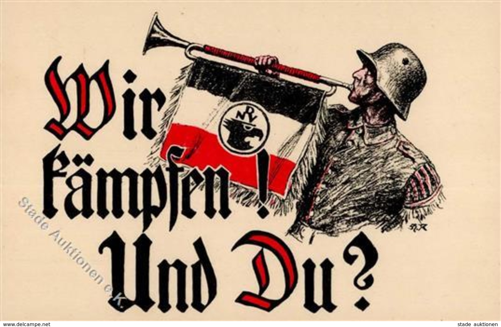 Weimarer Republik Wir Kämpfen Und Du? I-II - Historia