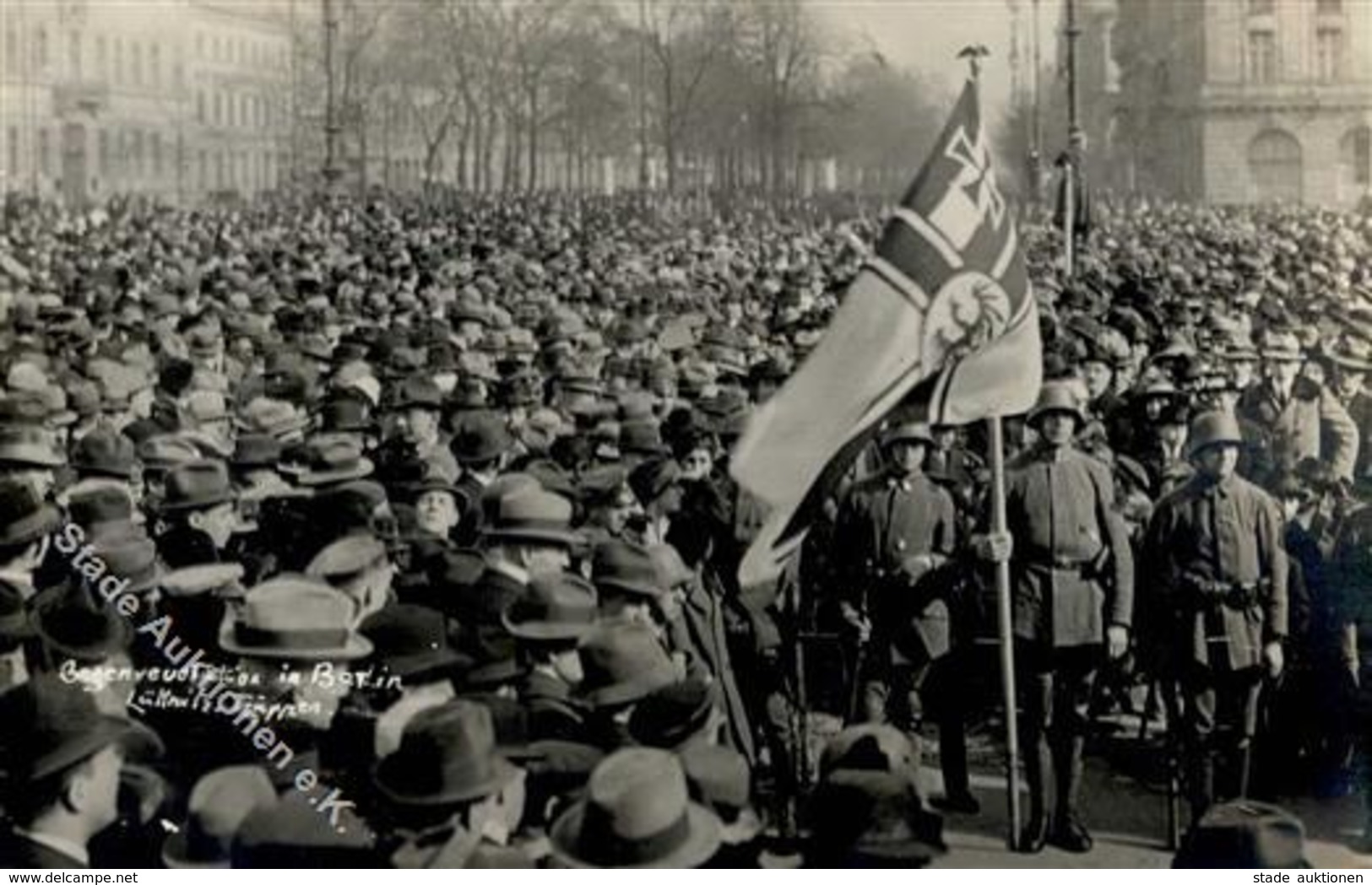REVOLUTION BERLIN 1919 - GEGENREVOLUTION März 1920 - Lüttwitz Truppen I - Warships