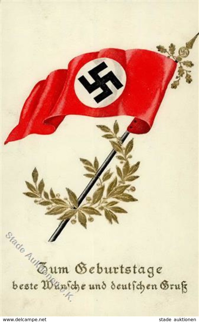 FAHNE/STANDARTE WK II - DEUTSCHER GRUSS (1811) I - War 1939-45