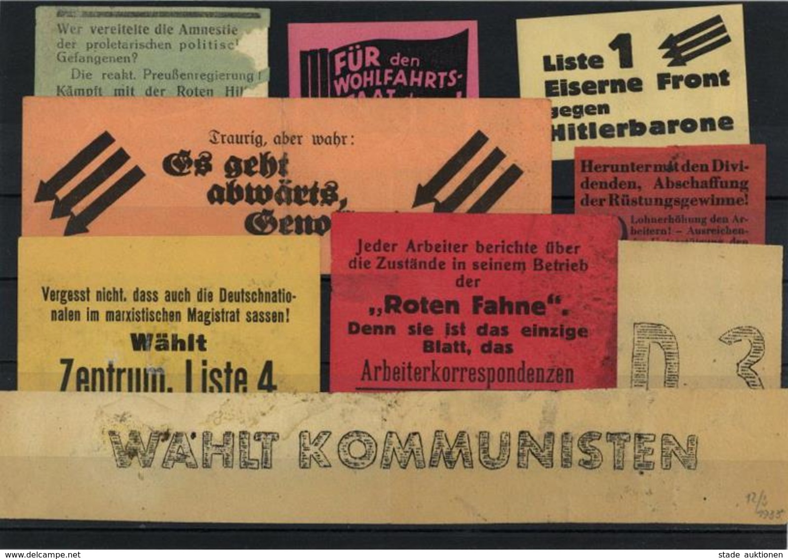 Anti Propaganda WK II Kommunistische Partei I-II - Weltkrieg 1939-45