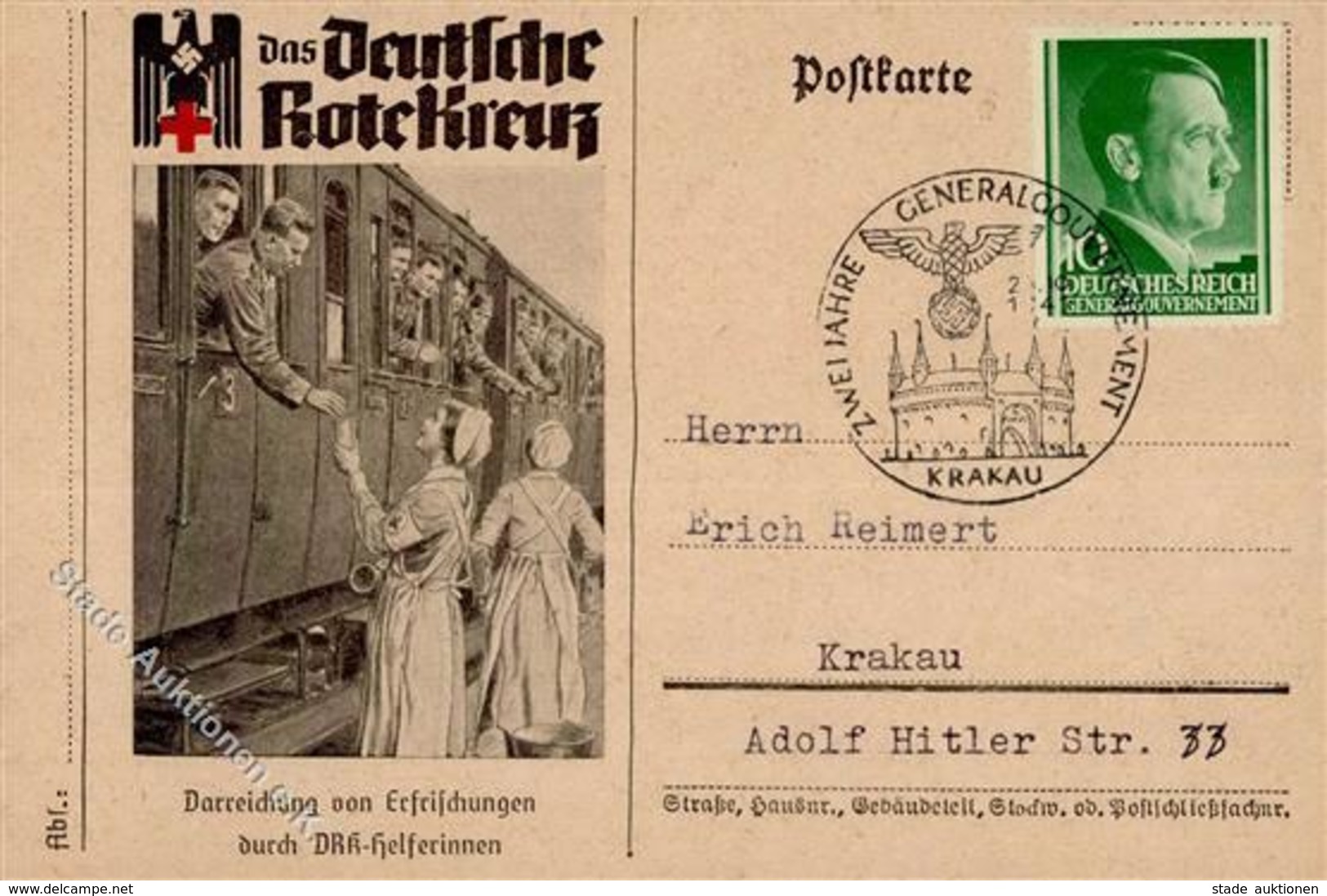 Propaganda WK II - DEUTSCHES ROTES KREUZ - DRK-Helferinnen I - Weltkrieg 1939-45