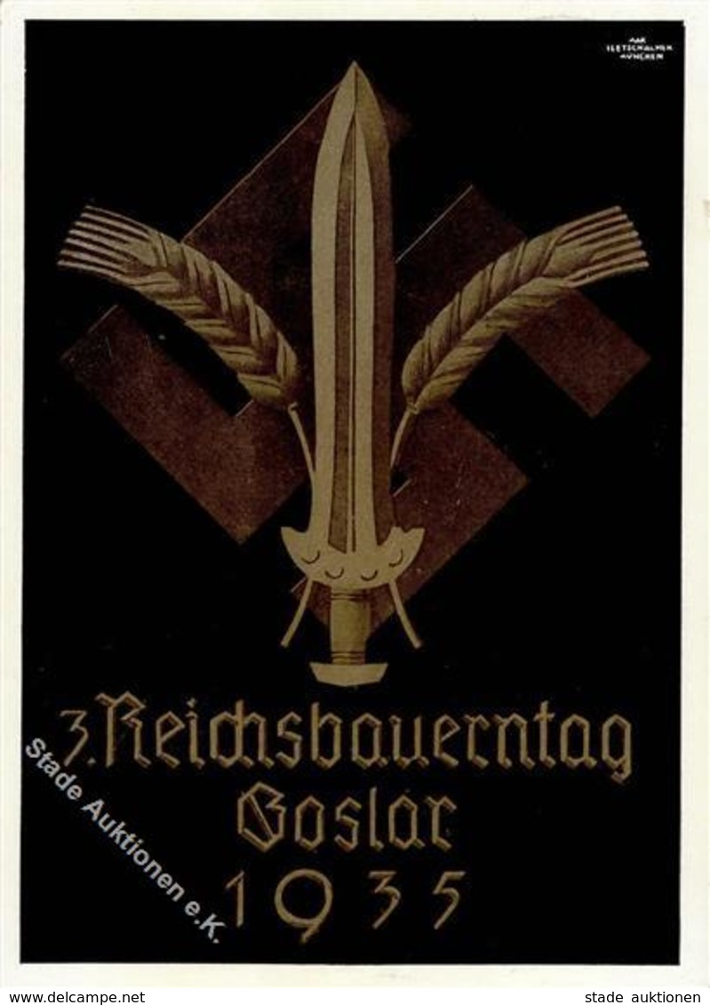 Propaganda WK II Goslar (3380) WK IIII. Reichsbauerntag I-II - Weltkrieg 1939-45