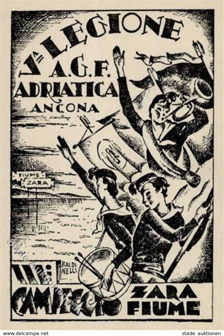 Propaganda WK II Italien ANCONA I-II - Weltkrieg 1939-45