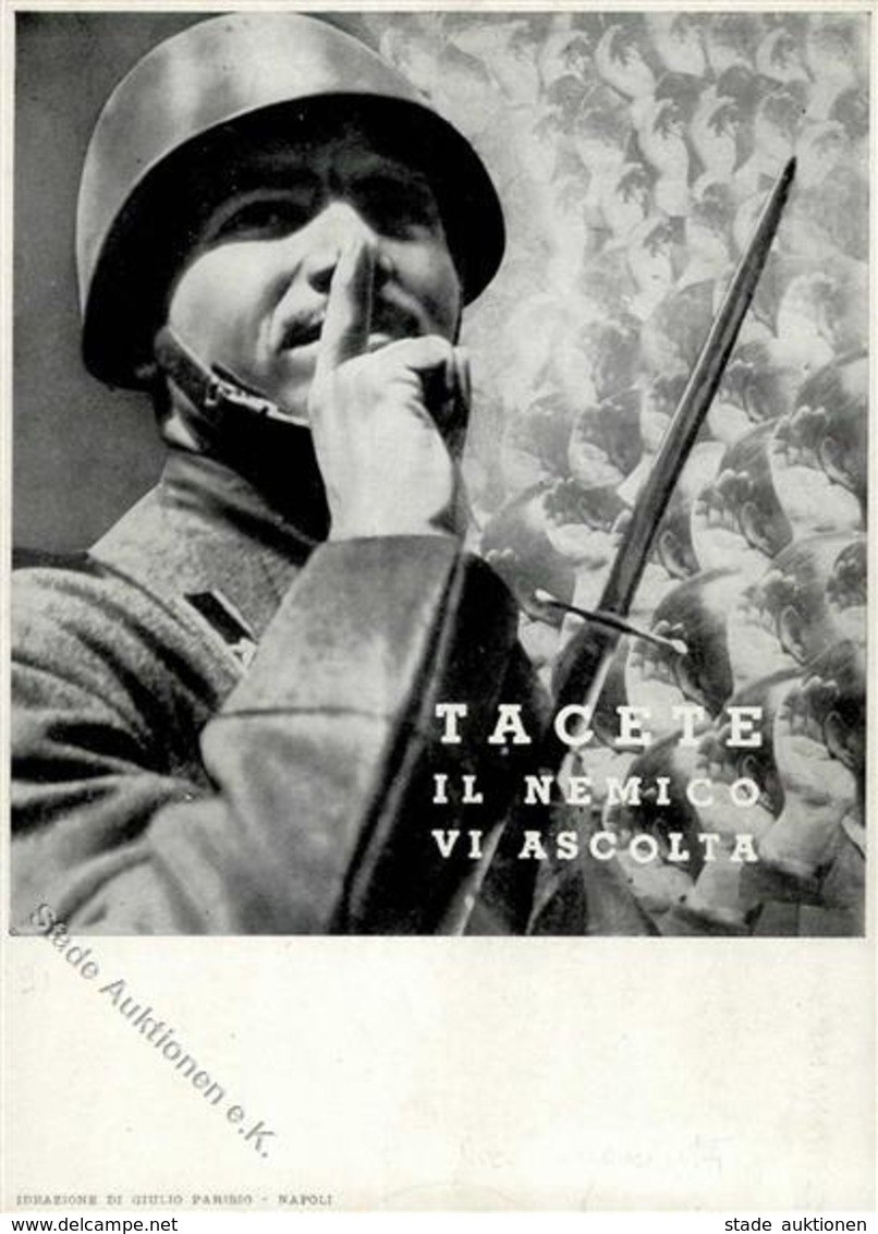 Propaganda WK II Italien Befana Fascista D.A.S. Künstlerkarte I-II - Weltkrieg 1939-45