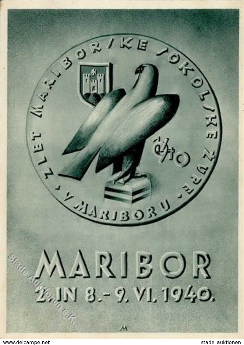 Propaganda WK II Maribor  Jugoslavien I-II - Weltkrieg 1939-45
