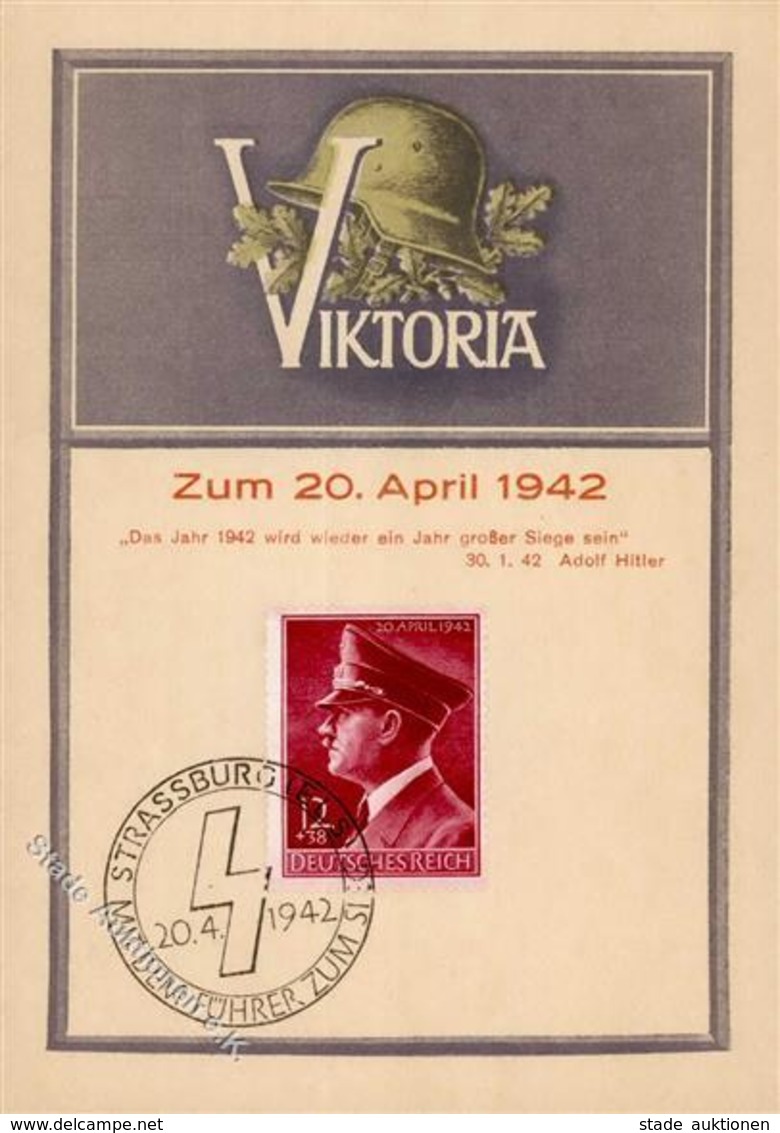 Propaganda WK II WK II Viktoria Künstlerkarte I-II (keine Ak-Einteilung) - Weltkrieg 1939-45