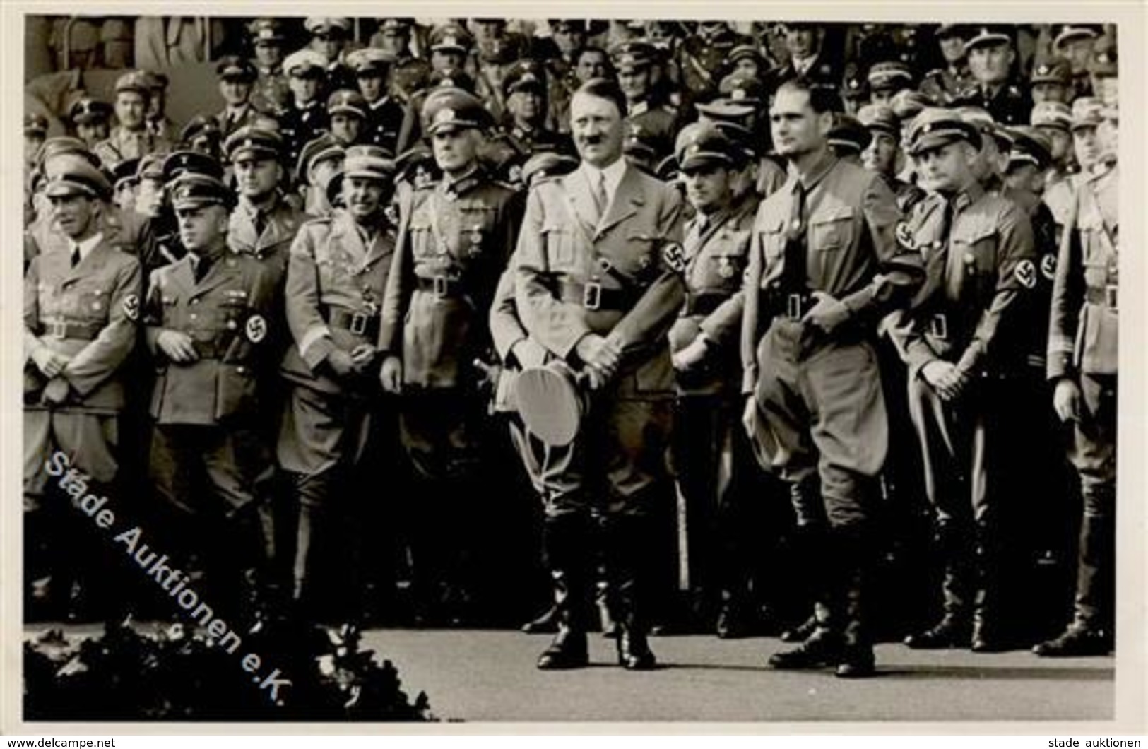 Hitler Hess WK II  Foto AK I-II - Weltkrieg 1939-45