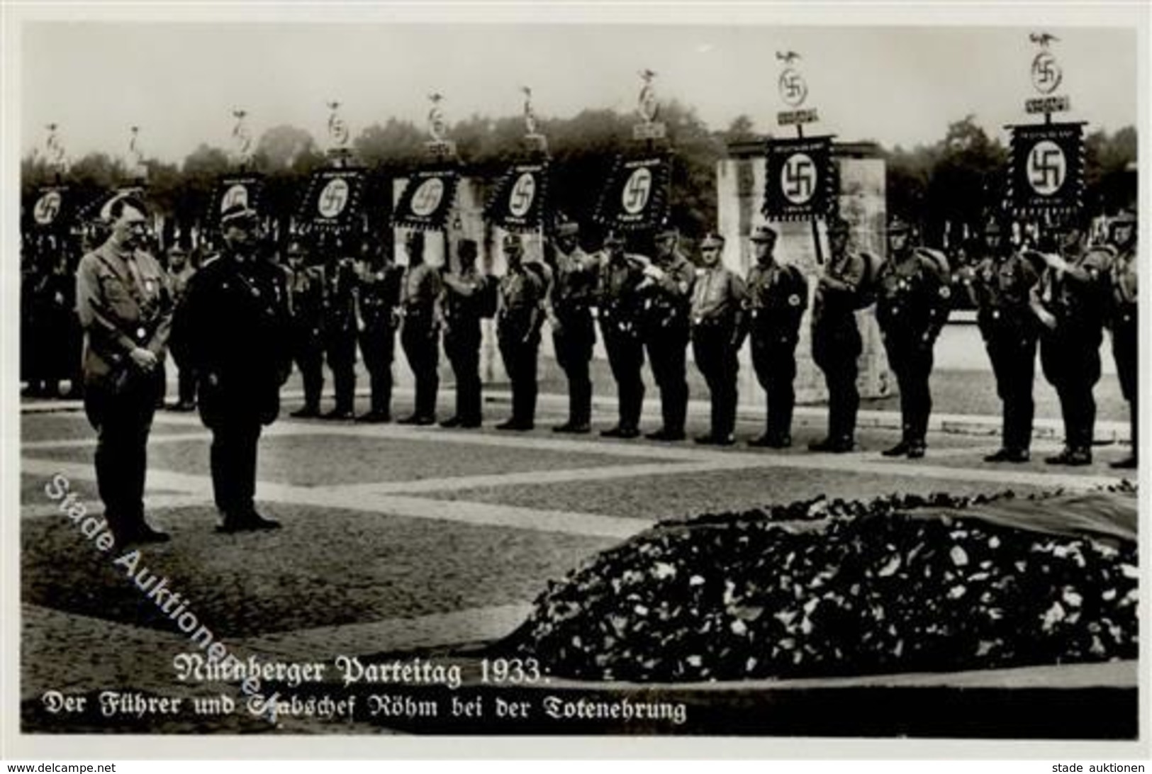 Hitler Nürnberg (8500) Röhm Parteitag WK II  Foto AK I-II - Guerra 1939-45