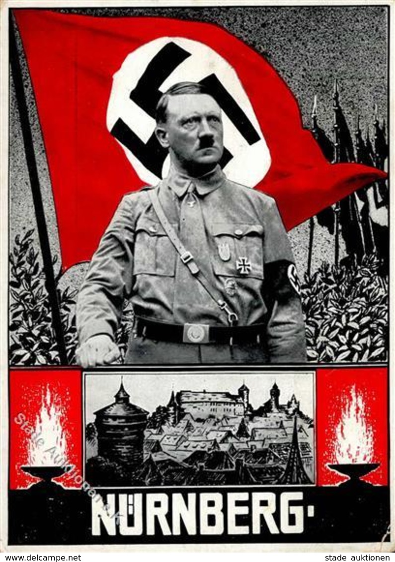 Hitler Nürnberg (8500) WK II Reichsparteitag 1934 I-II - Weltkrieg 1939-45
