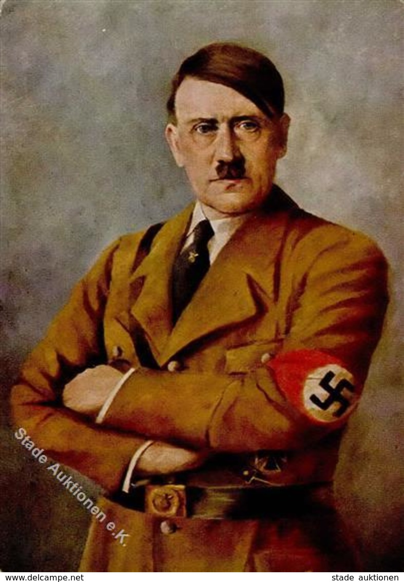 Hitler Sign. Friedrich C. WK II Künstlerkarte I-II - Weltkrieg 1939-45