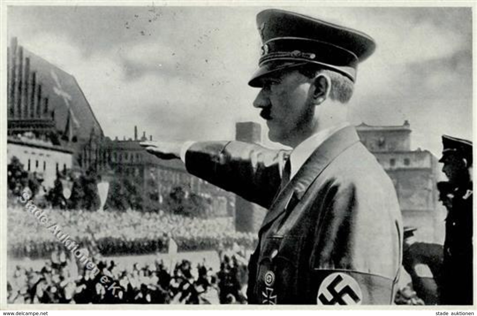 Hitler WK II Ansichtskarte I-II - Weltkrieg 1939-45