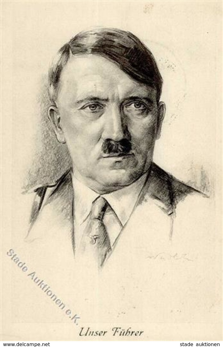Hitler WK II Künstlerkarte I-II - Weltkrieg 1939-45