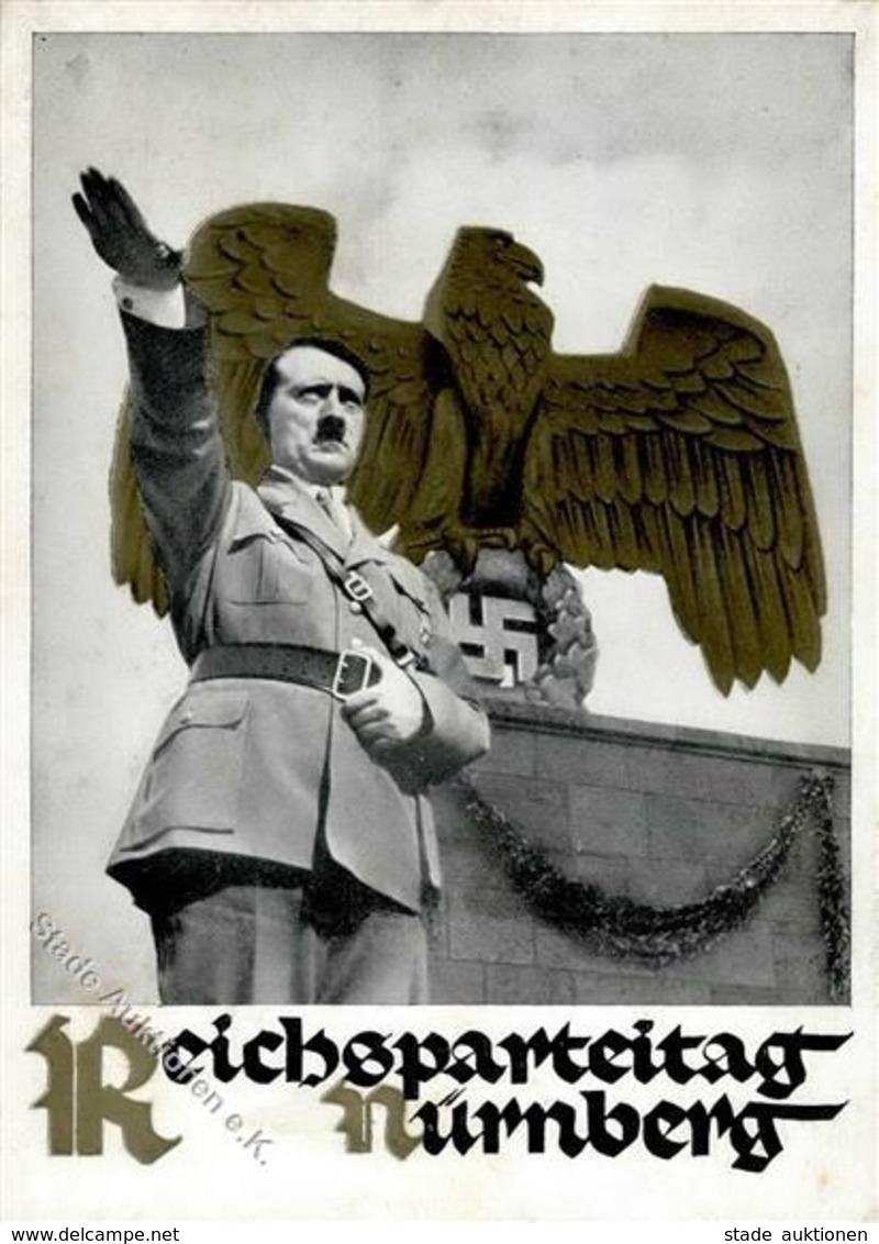 Hitler WK II Reichsparteitag PH 50 I-II - Weltkrieg 1939-45