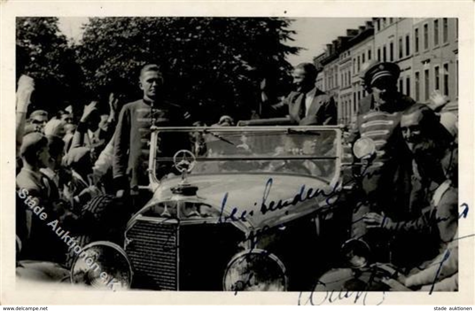 WK II Wernher Von Braun Mit Unterschrift Foto AK I-II - Weltkrieg 1939-45