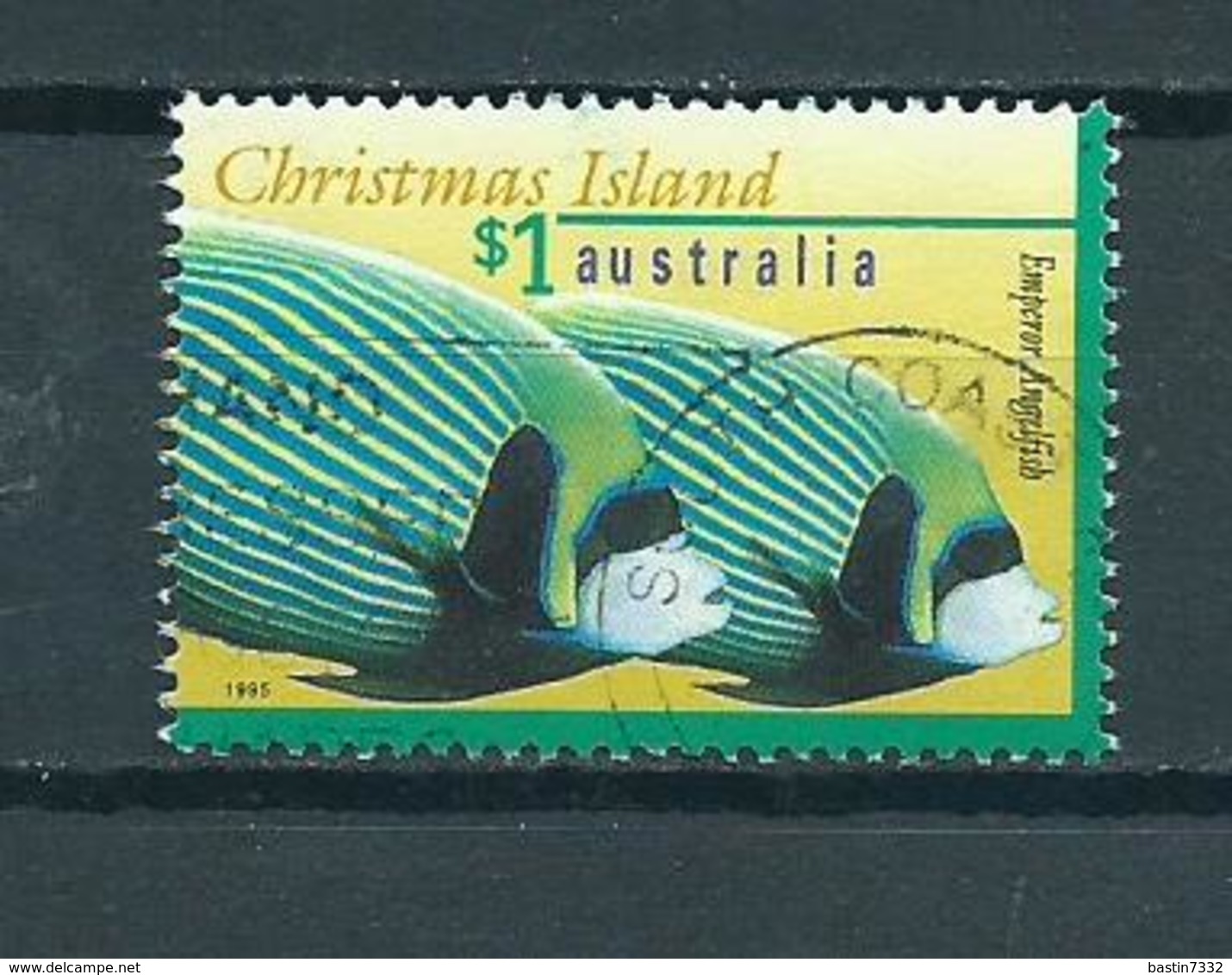 1995 Christmas Island $1.00 Fish,poisson,fische Used/gebruikt/oblitere - Christmaseiland