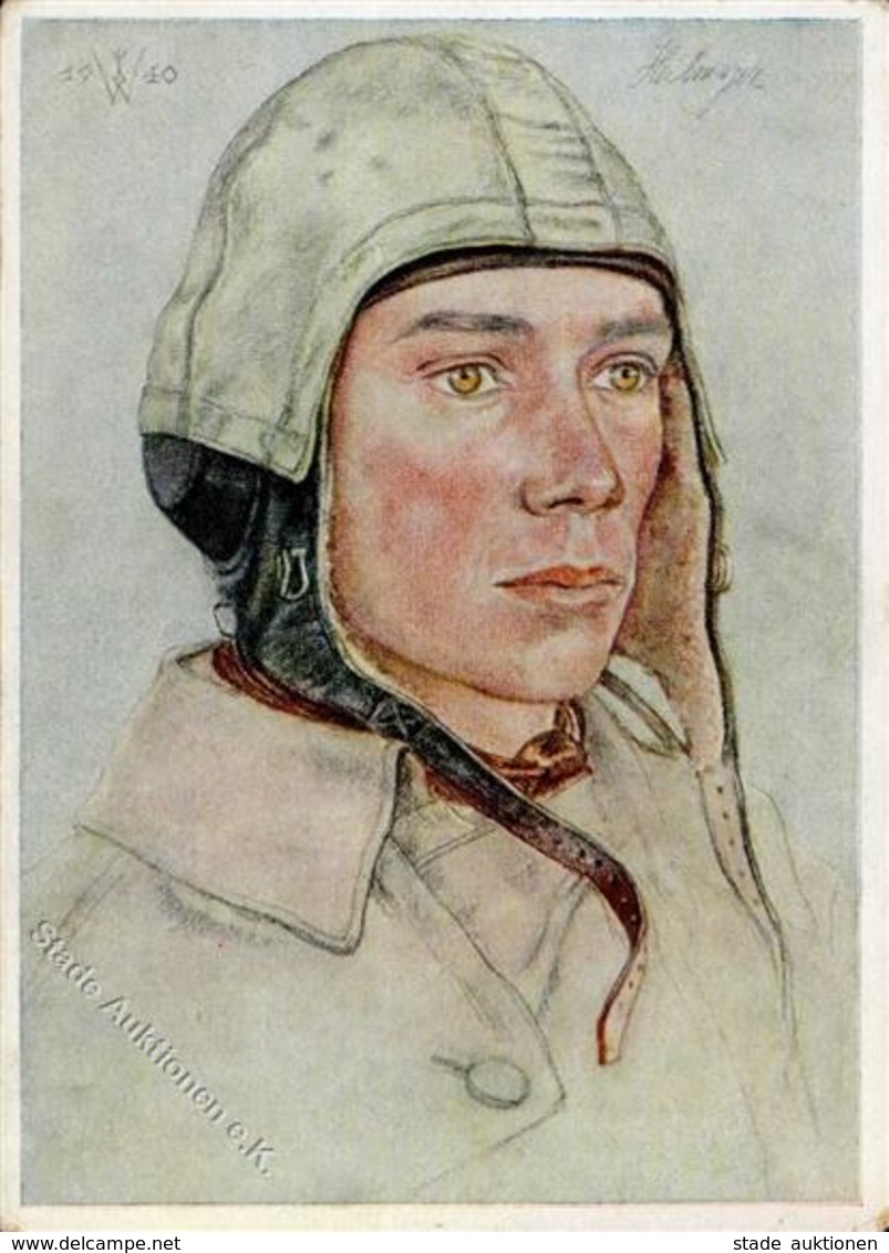 Willrich Nr. P1 R7 Nr. 6  WK II Unteroffizier Künstlerkarte I-II - Weltkrieg 1939-45