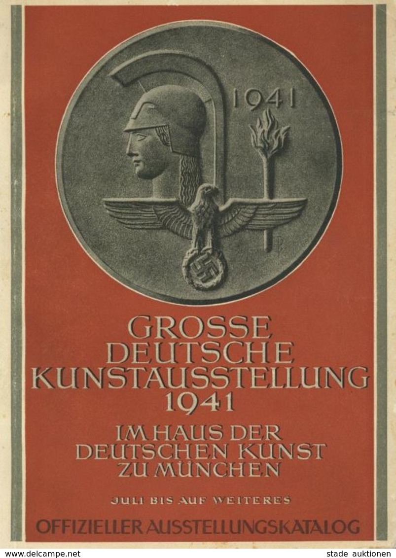 HDK Buch Grosse Deutsche Kunstausstellun G 1941 Ausstellungskatalog Sehr Viele Abbildungen II - Weltkrieg 1939-45