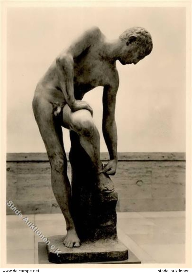 HDK Nr. 44 Röll, Fritz Jünglingsfigur Foto AK I-II - War 1939-45