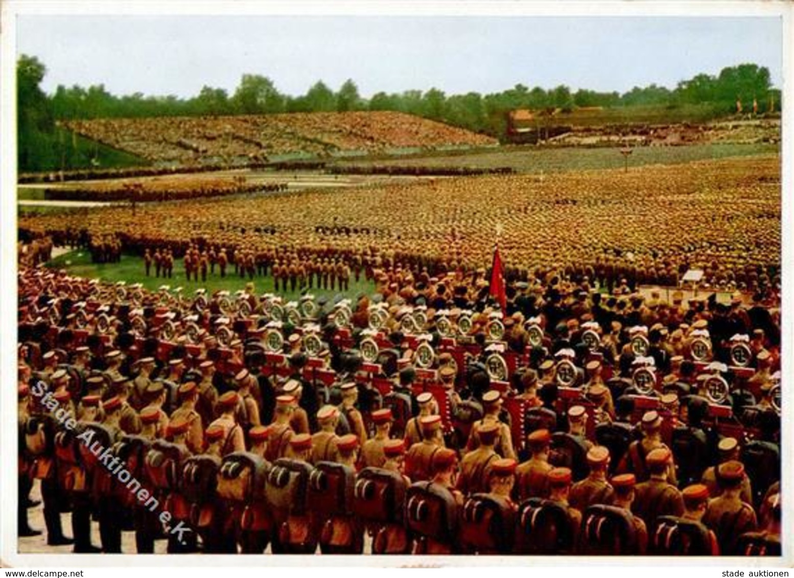 Reichsparteitag Nürnberg (8500) WK II Appell Der 100.000 SA Männer I-II - War 1939-45