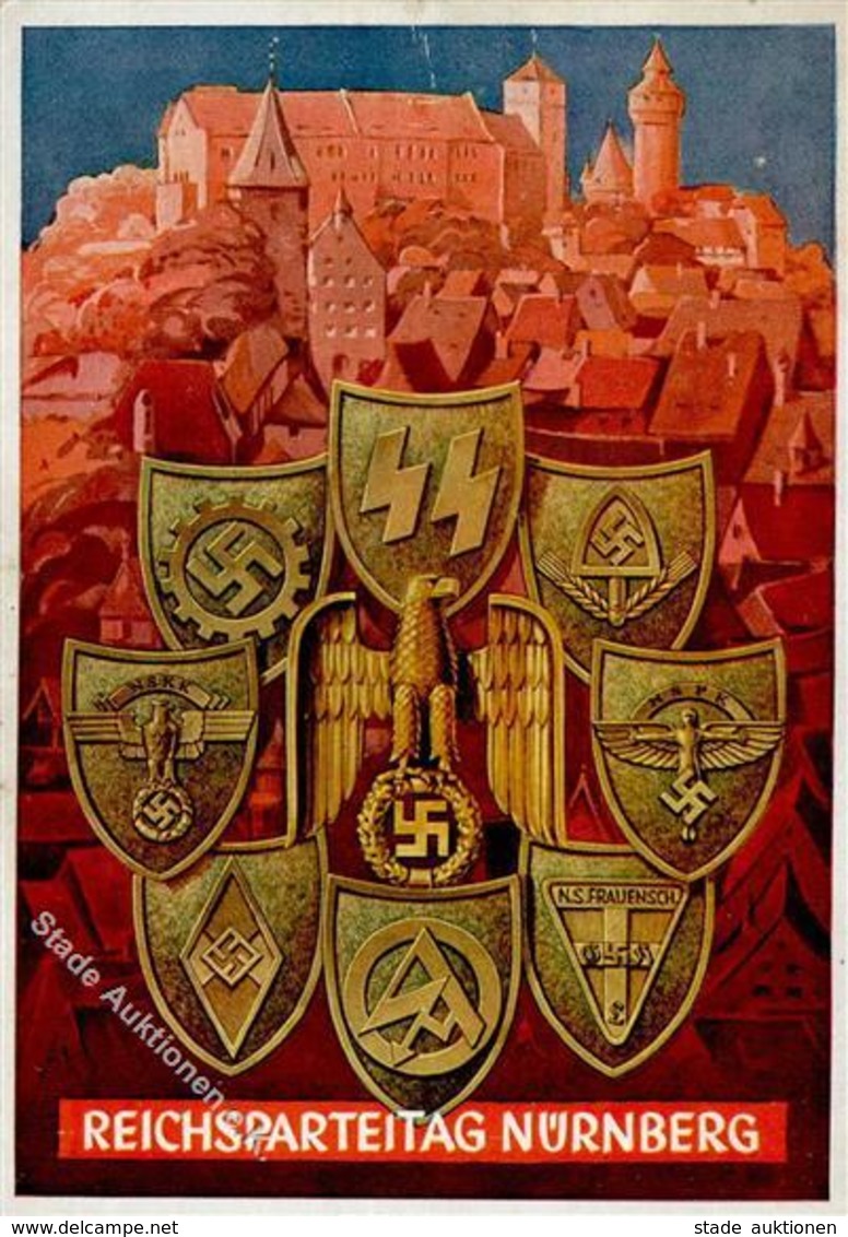Reichsparteitag Nürnberg (8500) WK II I-II - Weltkrieg 1939-45
