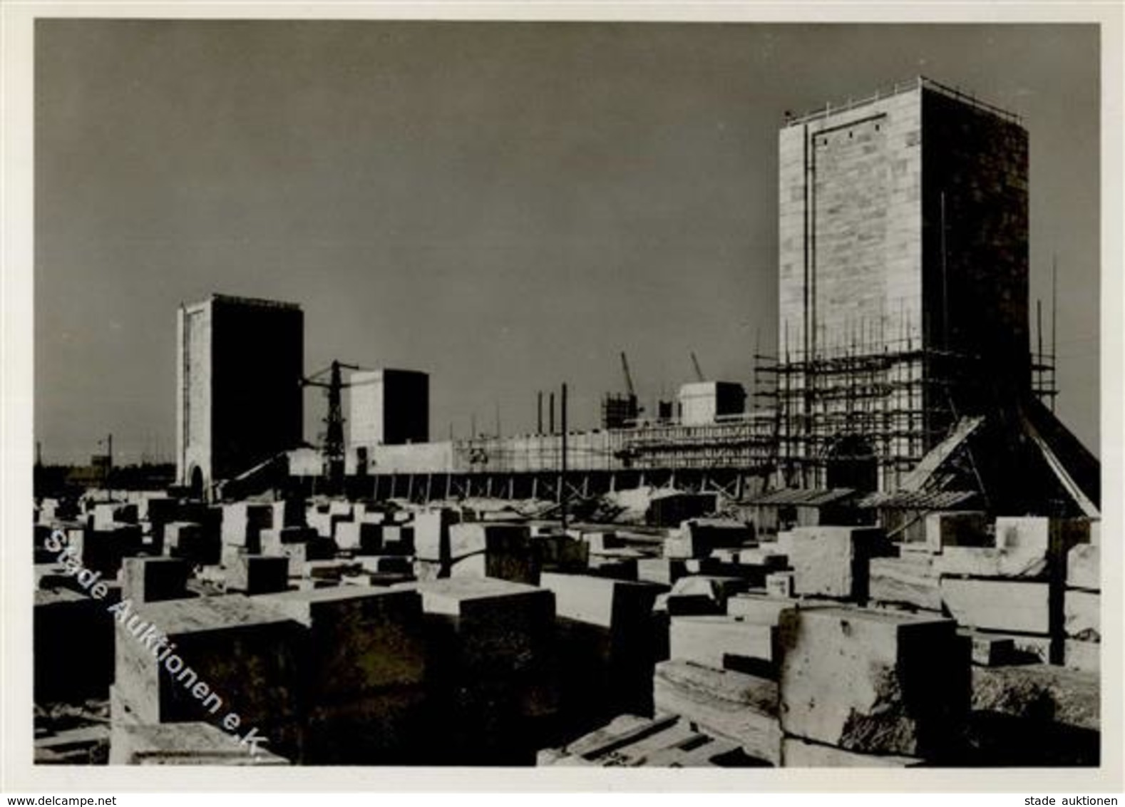 REICHSPARTEITAG NÜRNBERG WK II - Das MÄRZFELD Auf D. Reichsparteitagsgelände - Architekt Albert Speer I - Guerra 1939-45