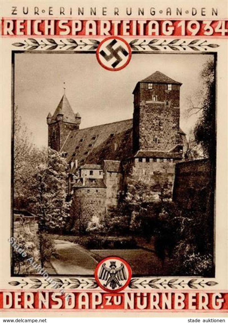 REICHSPARTEITAG NÜRNBERG 1934 WK II - Mit S-o I - Weltkrieg 1939-45