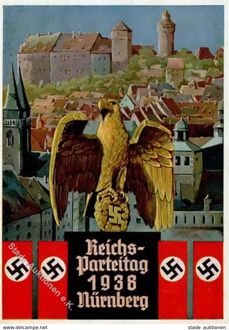 REICHSPARTEITAG NÜRNBERG 1938 WK II - PH 38/4 I - War 1939-45