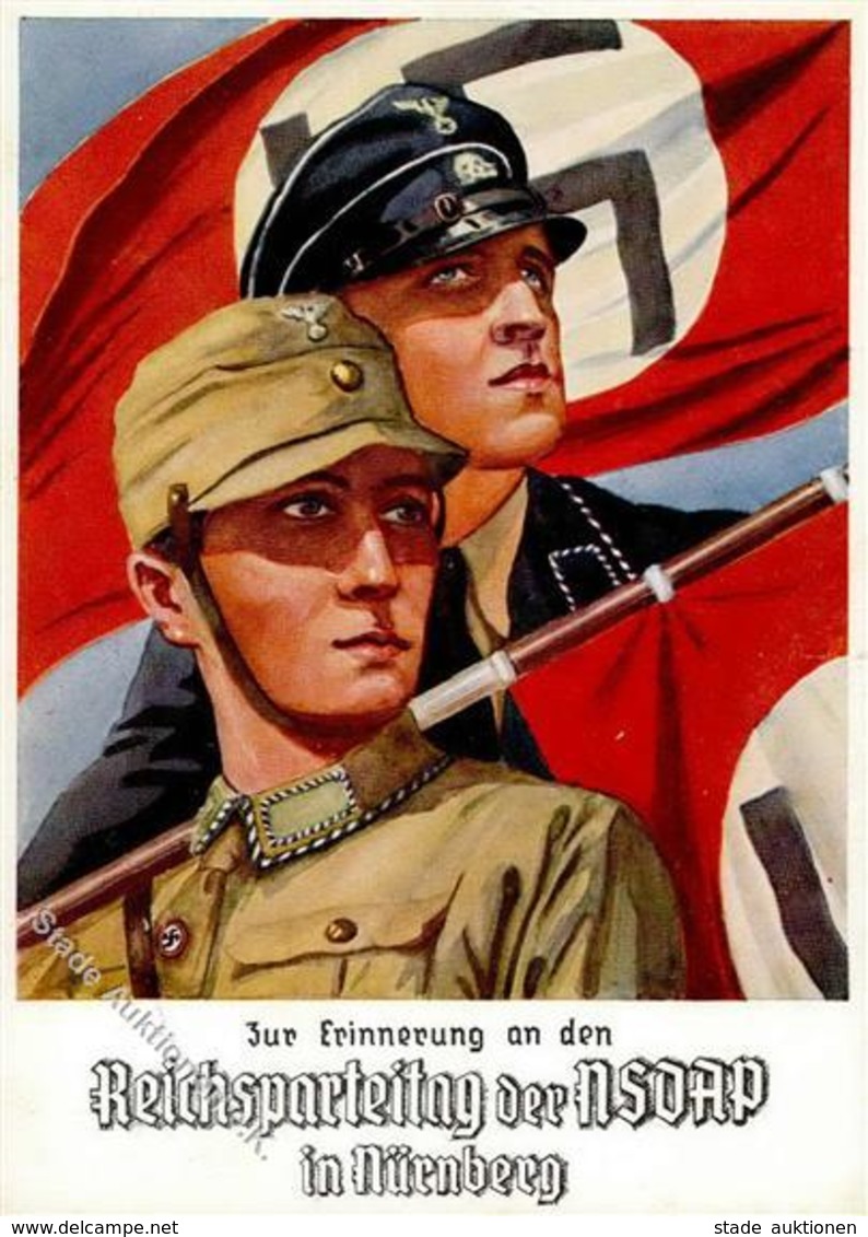 REICHSPARTEITAG NÜRNBERG WK II - K 4 Mit S-o I - War 1939-45