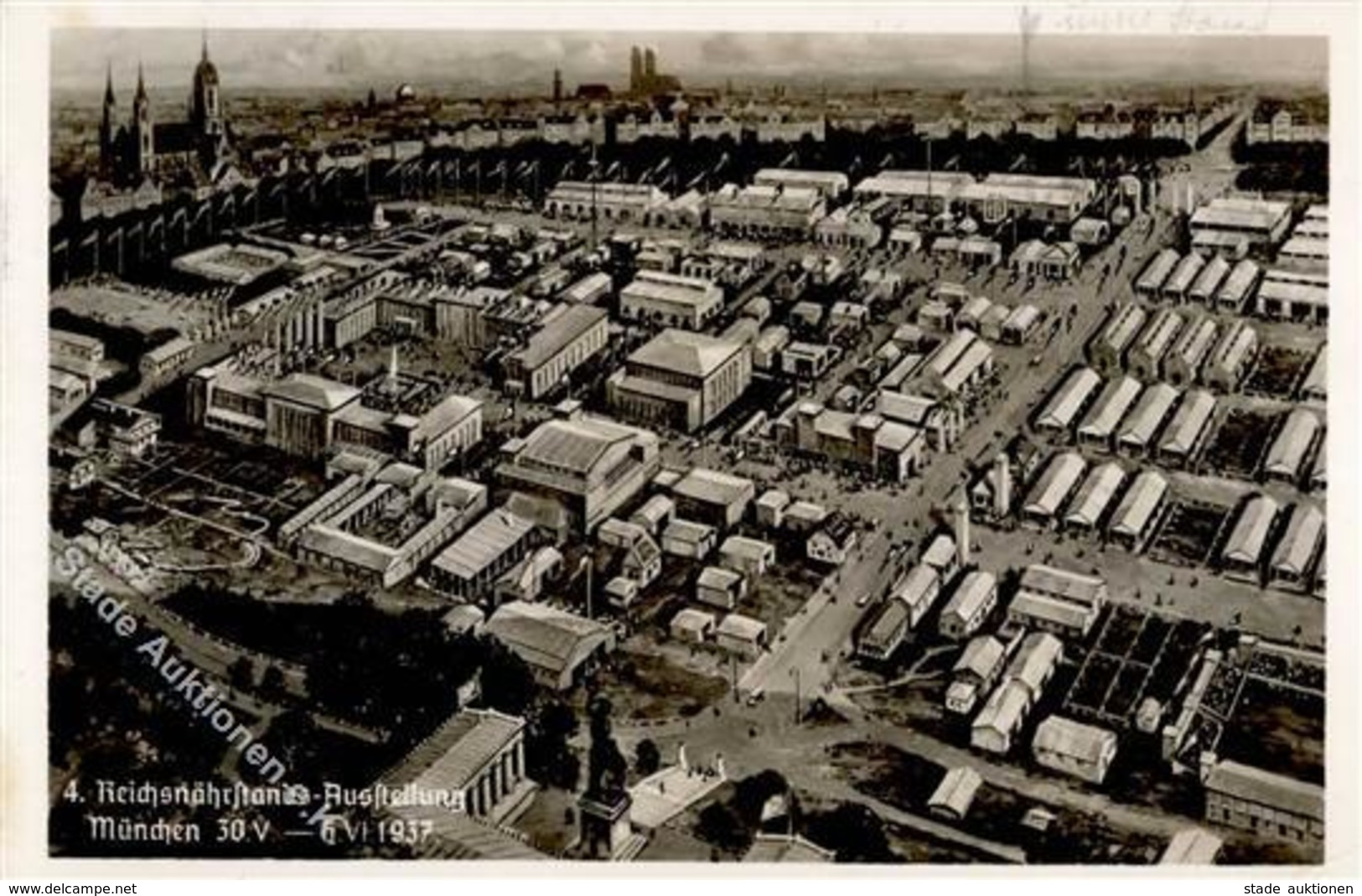 MÜNCHEN WK II - 4.REICHSNÄHRSTANDS-AUSSTELLUNG 1937 Mit S-o I - War 1939-45