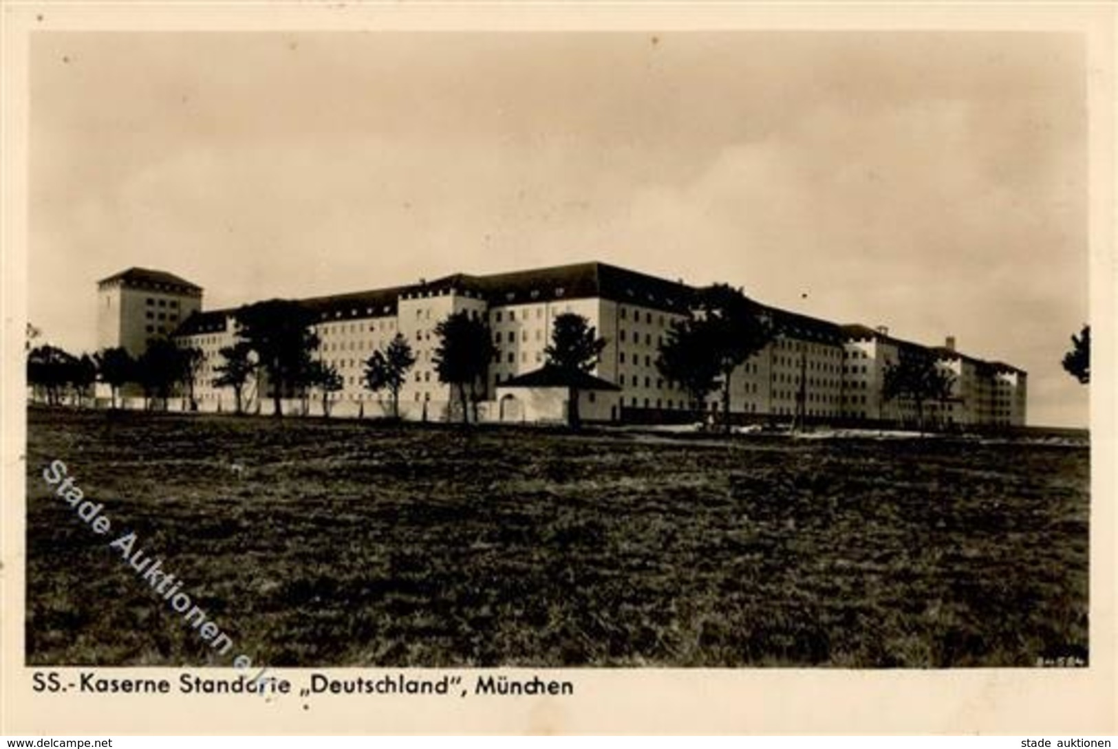 SS München (8000) WK II Kaserne Standarte Deutschland Foto AK I-II - Weltkrieg 1939-45