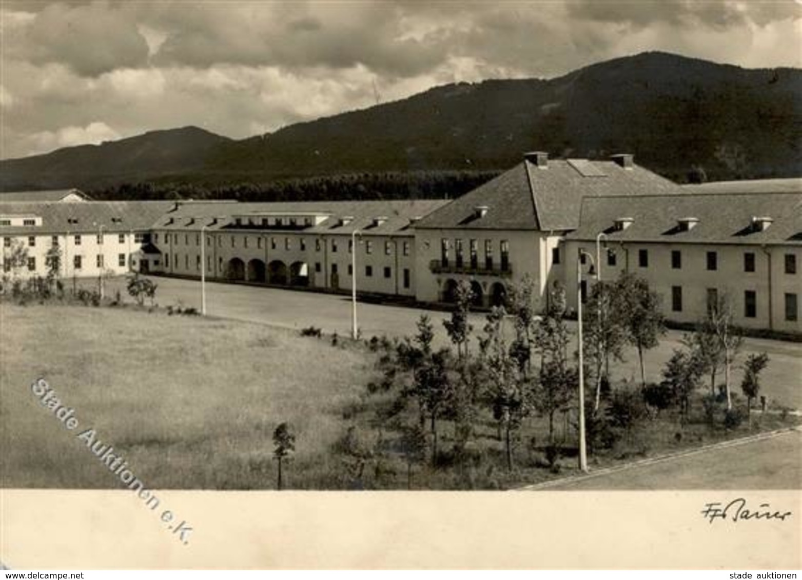 SS WK II - SS-FÜHRERSCHULE TÖLZ - Brief-o -der Reichsführer-SS - SS-Junkerschule Tölz-  1940 I-II - Guerre 1939-45