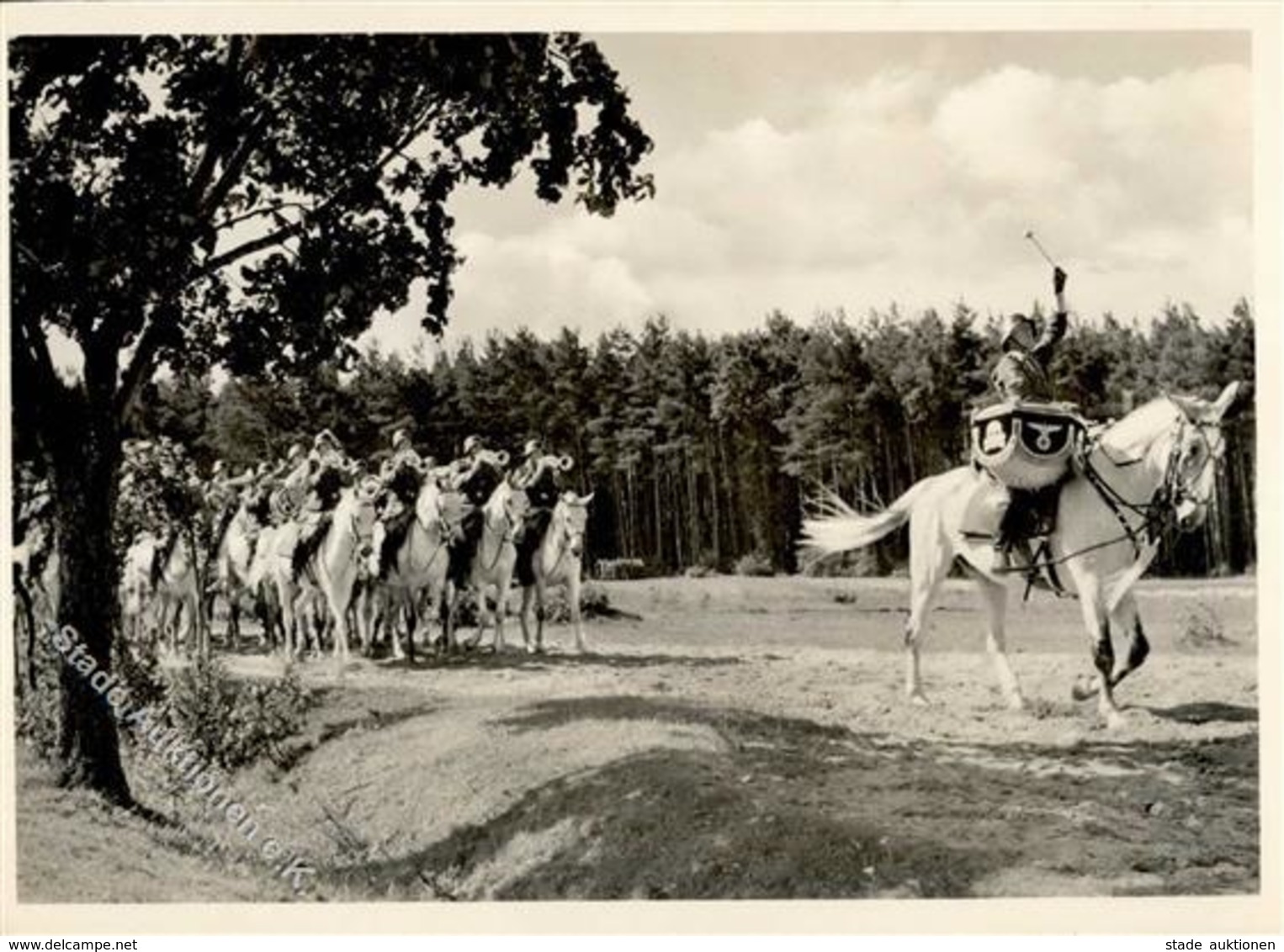 SS WK II - Unsere WAFFEN-SS - Trompeterkorps Eine SS-Kavalleriedivision I - Weltkrieg 1939-45