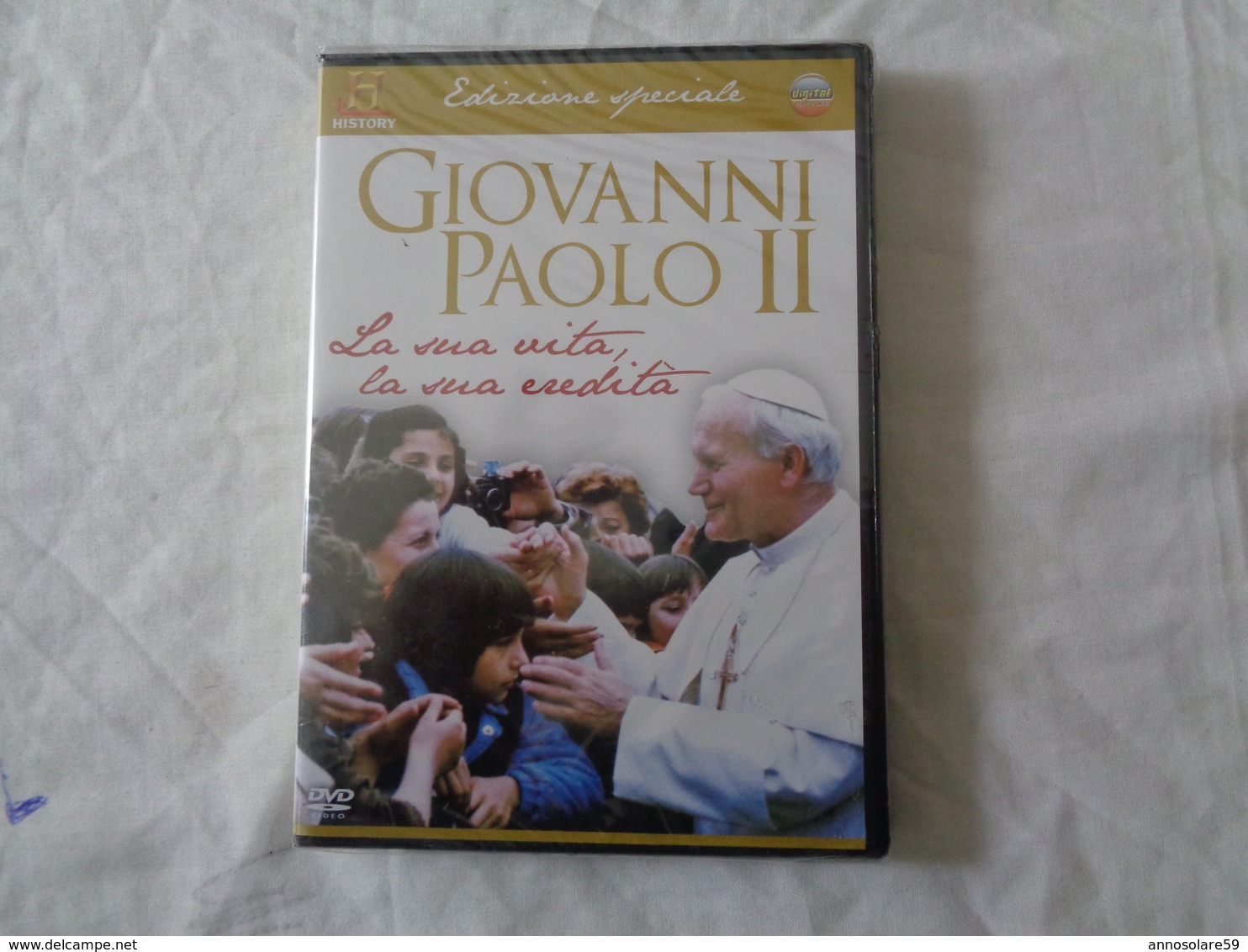 DVD VIDEO: GIOVANNI PAOLO II - LA SUA VITA LA SUA EREDITA' (EDIZIONE SPECIALE) SIGILLATO - LEGGI - Documentari