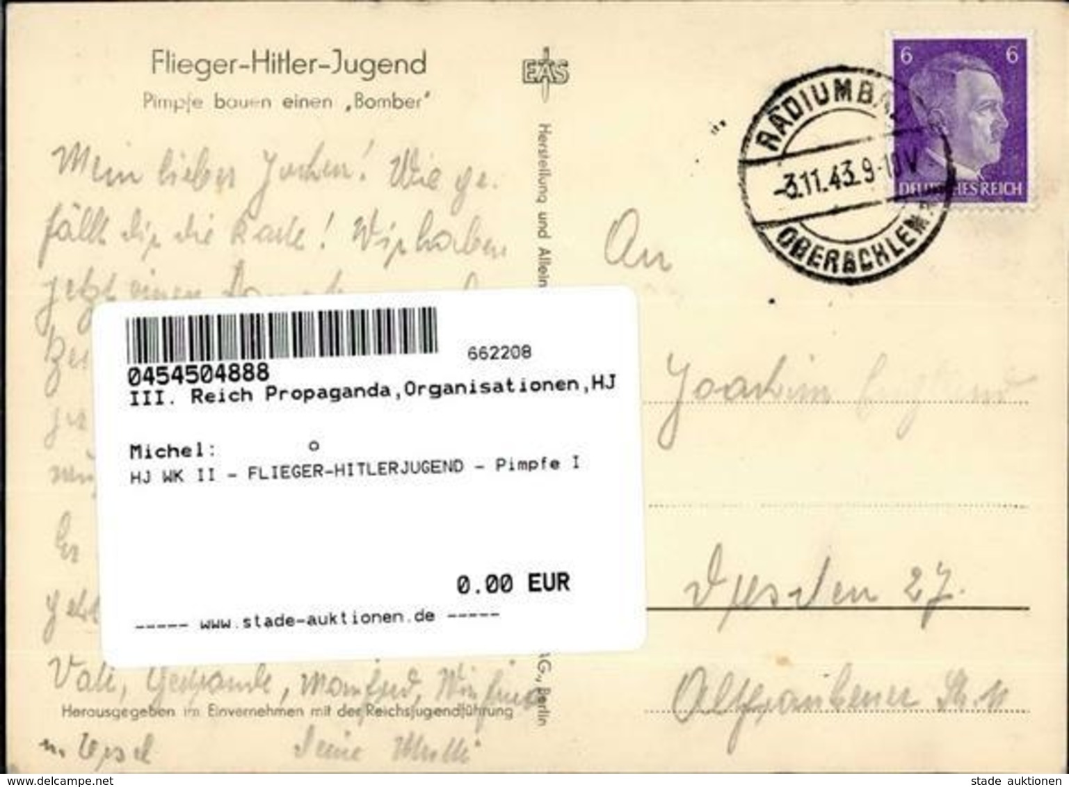 HJ WK II - FLIEGER-HITLERJUGEND - Pimpfe I - Weltkrieg 1939-45