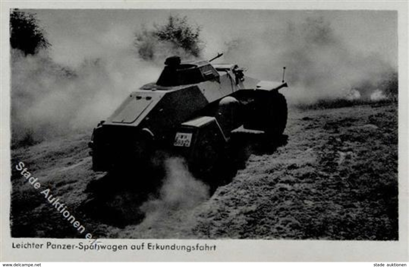 Panzer (WK II) Leichte Panzer Spähwagen Foto AK I-II Réservoir - Guerra 1939-45