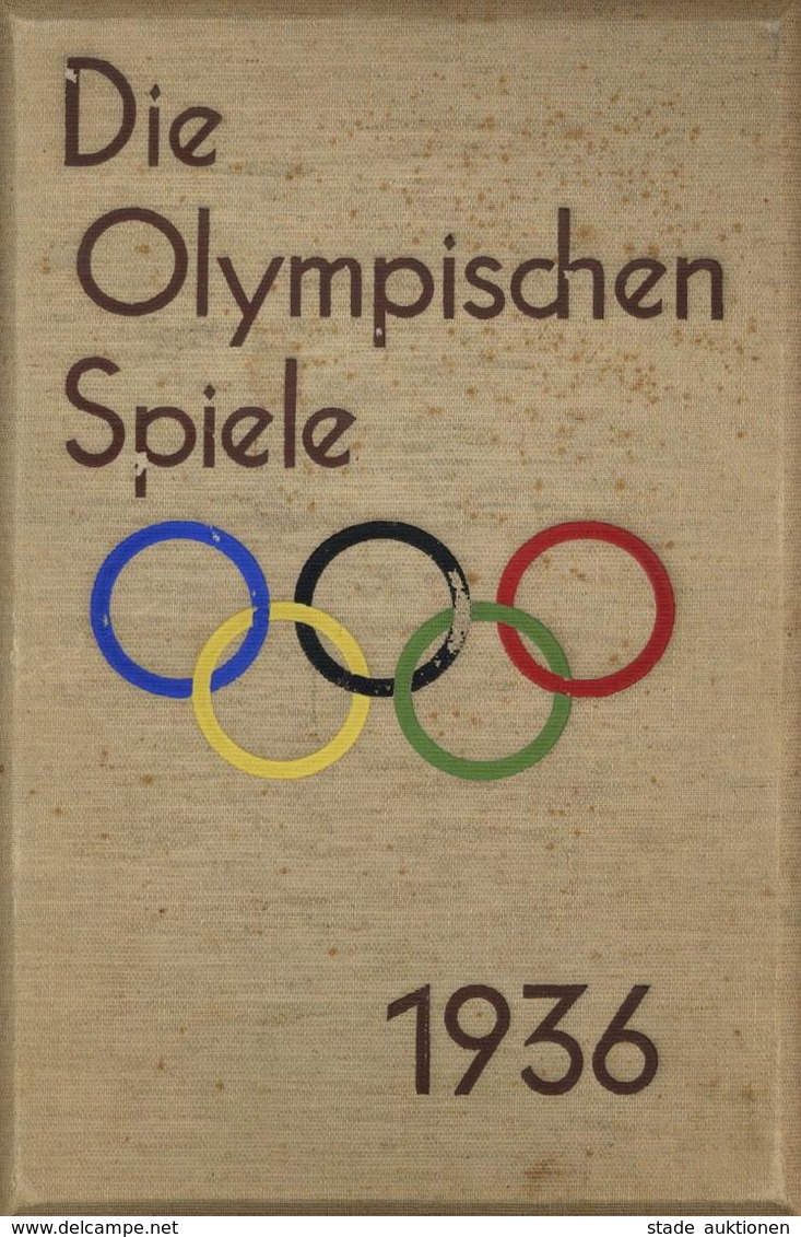 Raumbildalbum Die Olympischen Spiele 1936 Hoffmann, Heinrich Text Haymann, Ludwig Mit 100 Raumbild Aufnahmen Und Betrach - Weltkrieg 1939-45