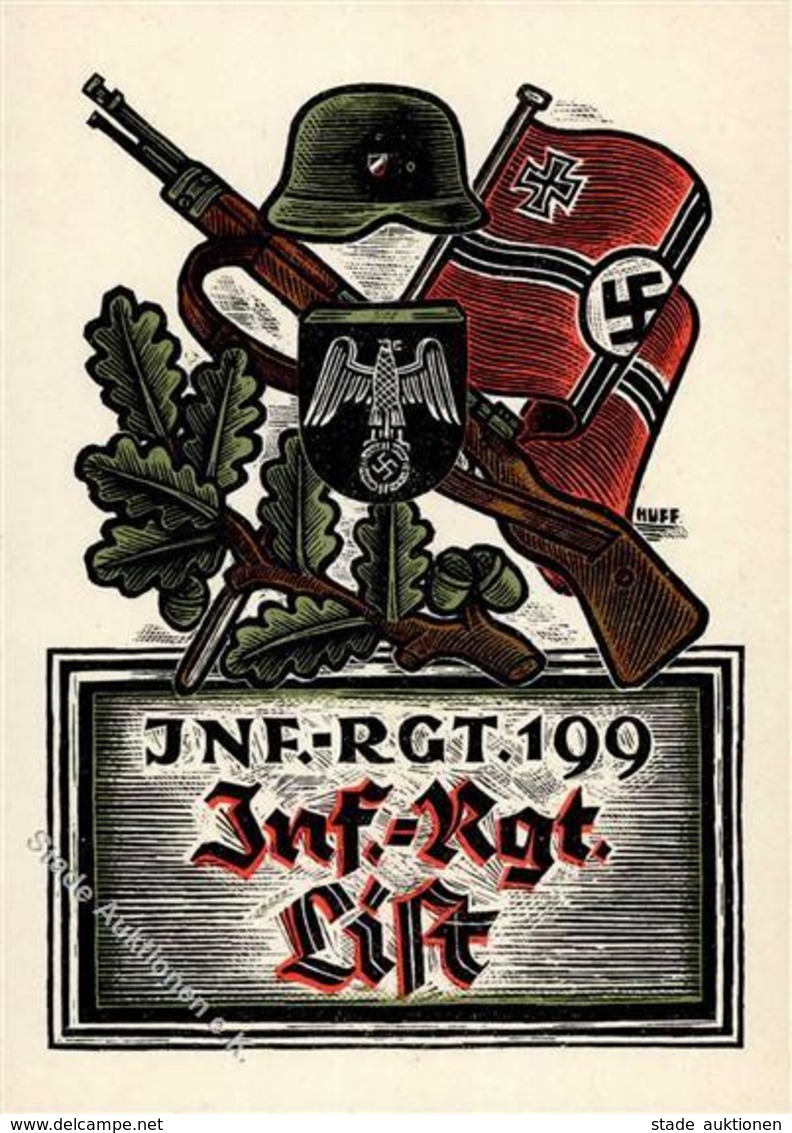 Regiment Nr. 199 Inf. Regt. List WK II I-II - War 1939-45