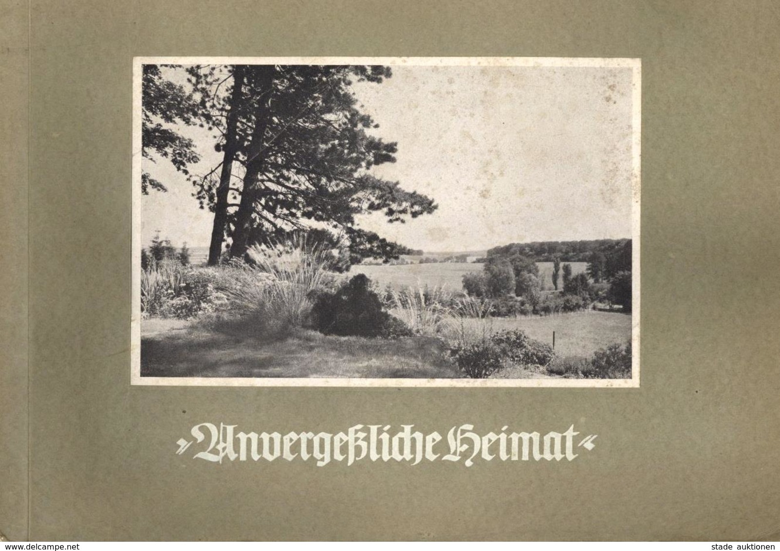 Sammelbild-Album Unvergessliche Heimat Ca. 1950 Greiling Bilderstelle Kompl. II (Einband Stauchung) - War 1939-45