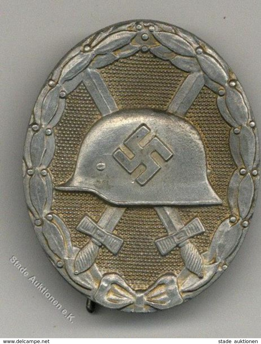 WK II Orden Verwundetenabzeichen Silber Vergoldet (Reste Einer Vergoldung) Hersteller 30 Hauptmünzamt Wien I-II - Weltkrieg 1939-45