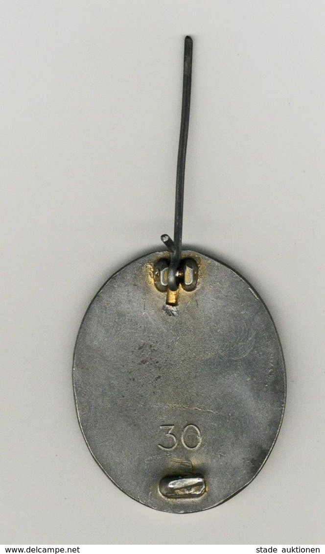 WK II Orden Verwundetenabzeichen Silber Vergoldet (Reste Einer Vergoldung) Hersteller 30 Hauptmünzamt Wien I-II - Weltkrieg 1939-45