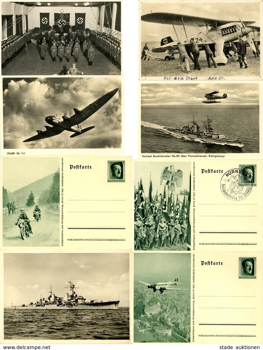 WK II Lot Mit 20 Ansichtskarten I-II - Guerre 1939-45