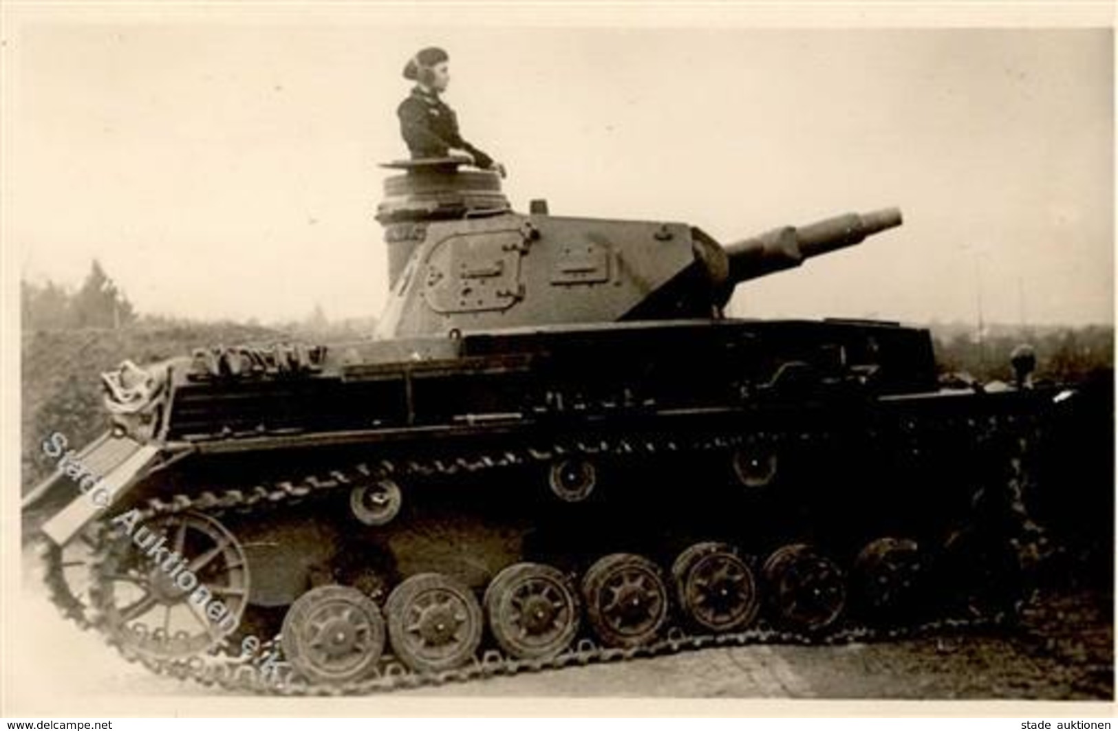 WK II MILITÄR  - PANZER - Foto-Ak I - Weltkrieg 1939-45