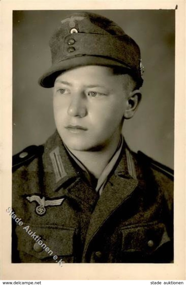 WK II Soldat  Foto AK I-II - War 1939-45