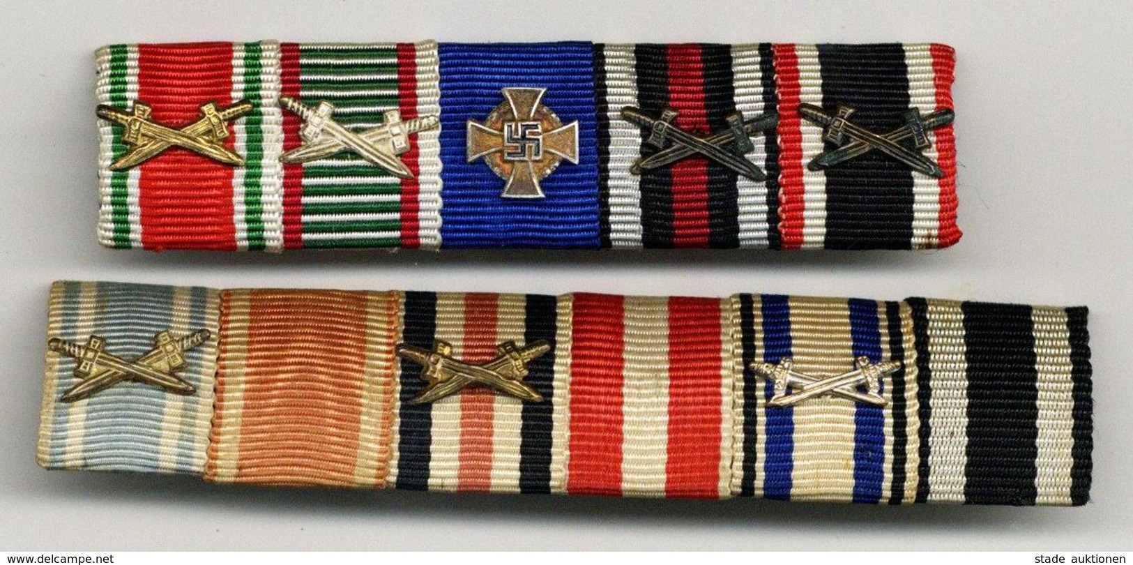WK II Orden 2 Ordensspangen I-II - War 1939-45