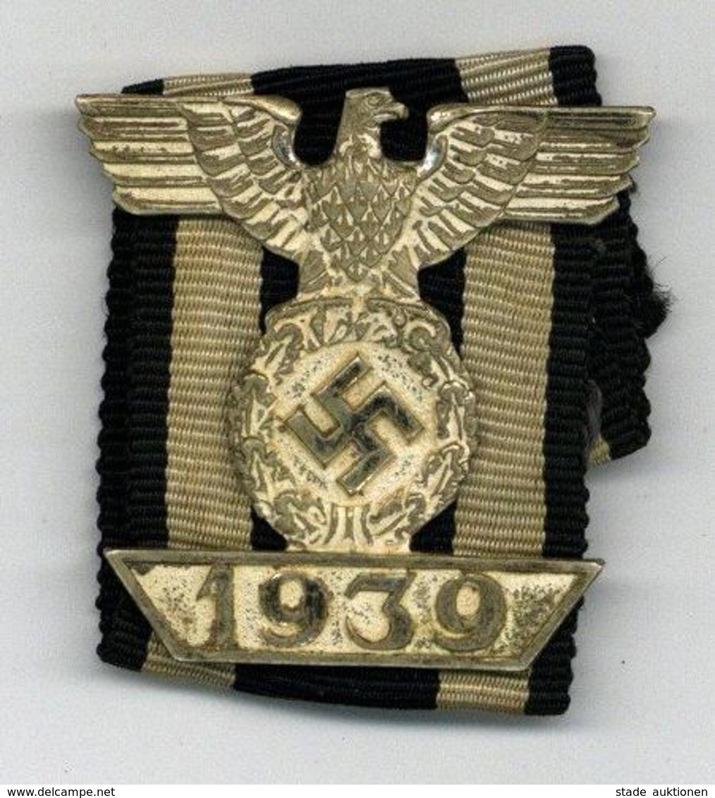 WK II Orden Eisernes Kreuz Wiederholungsspange I-II - Guerre 1939-45