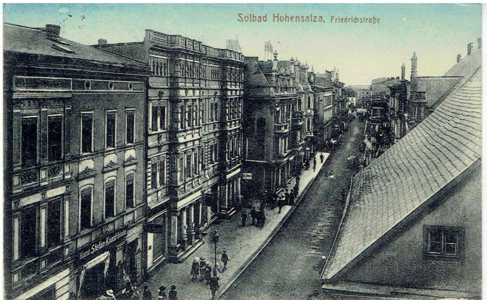 Solbad HOHENSALZA - Inowrocław - Friedrichstrasse - Feldpost Loitz 1916 - Posen