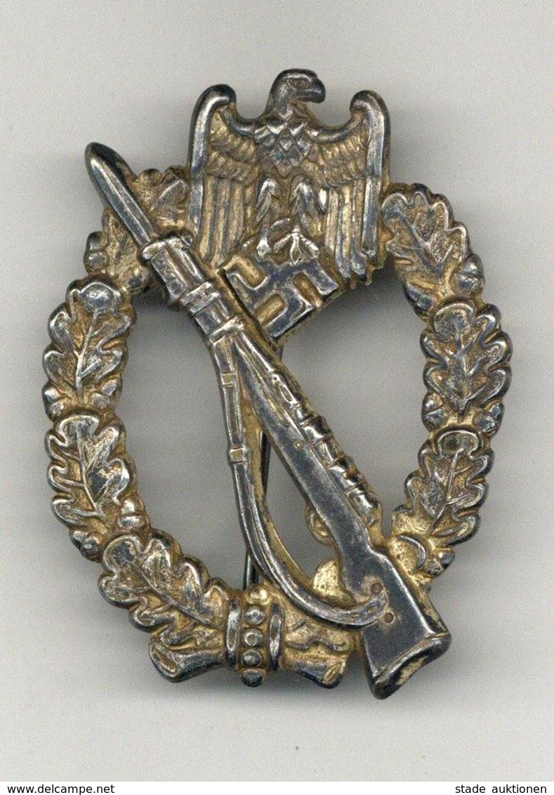 WK II Orden MILITARIA - INFANTERIE-STURMABZEICHEN In Bronze I-II - Weltkrieg 1939-45