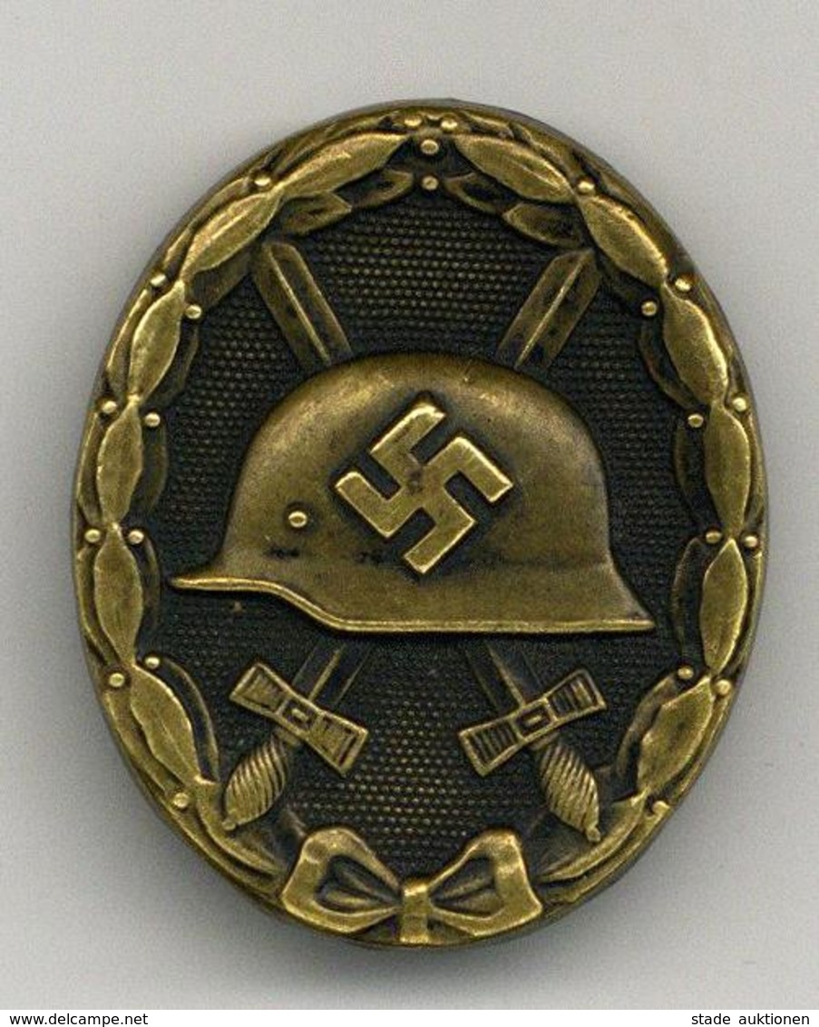 WK II Orden Verwundetenabzeichen Schwarz Hersteller L 11 I-II - War 1939-45